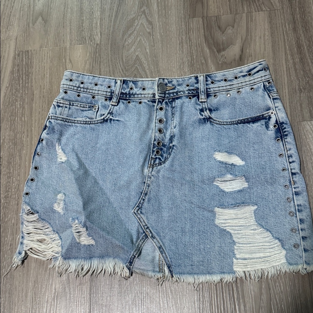 Mini jeans stylish skirt from Zara